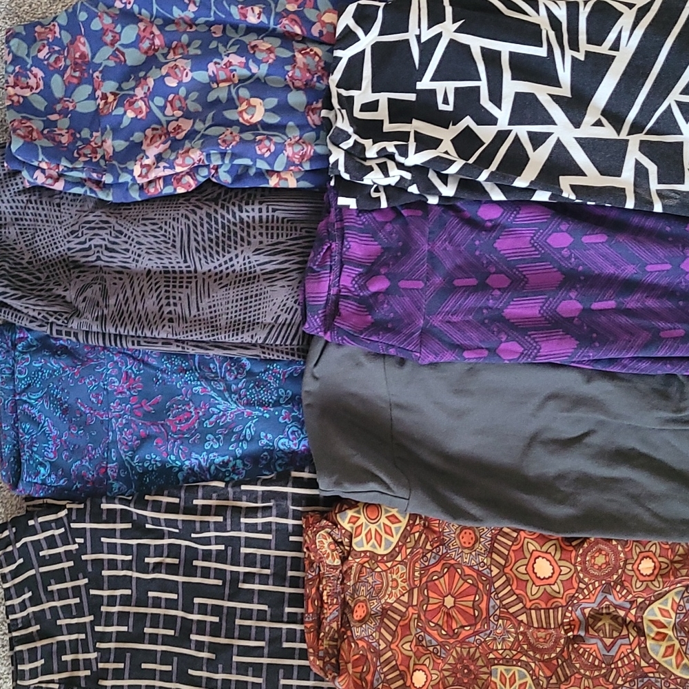 Lularoe OS leggings lot